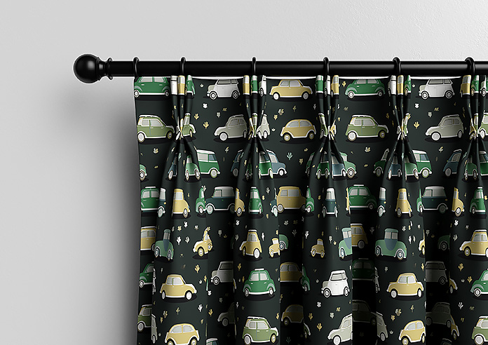 Roadtrip, Forest Green - Made to Measure Curtains - Image 11